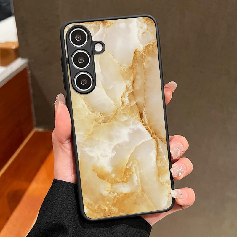Colorful Marble Print Magnetic Phone Case For Samsung Galaxy S26 S25 S24 S23 S22 Ultra Plus S25 S24 S23 S21 FE TPU PC Back Cover