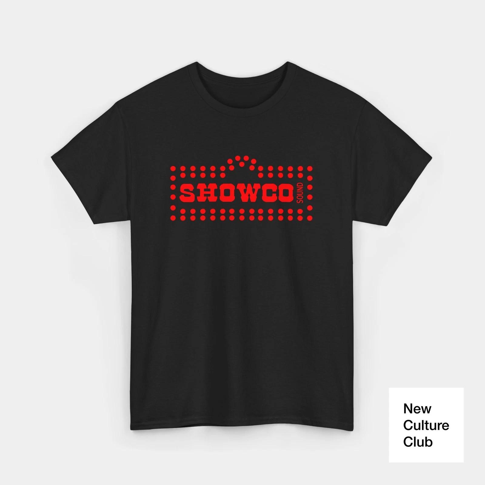 T Shirt Showco Show Co Sound Concert Classic Red Black White Yellow Tee S