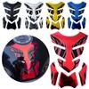 Motorcycle Tankpad Sticker Fishbone 3D Tank Pad Stickers Oil Gas Protector Cover Decoration Flame Motorcycle Accessories