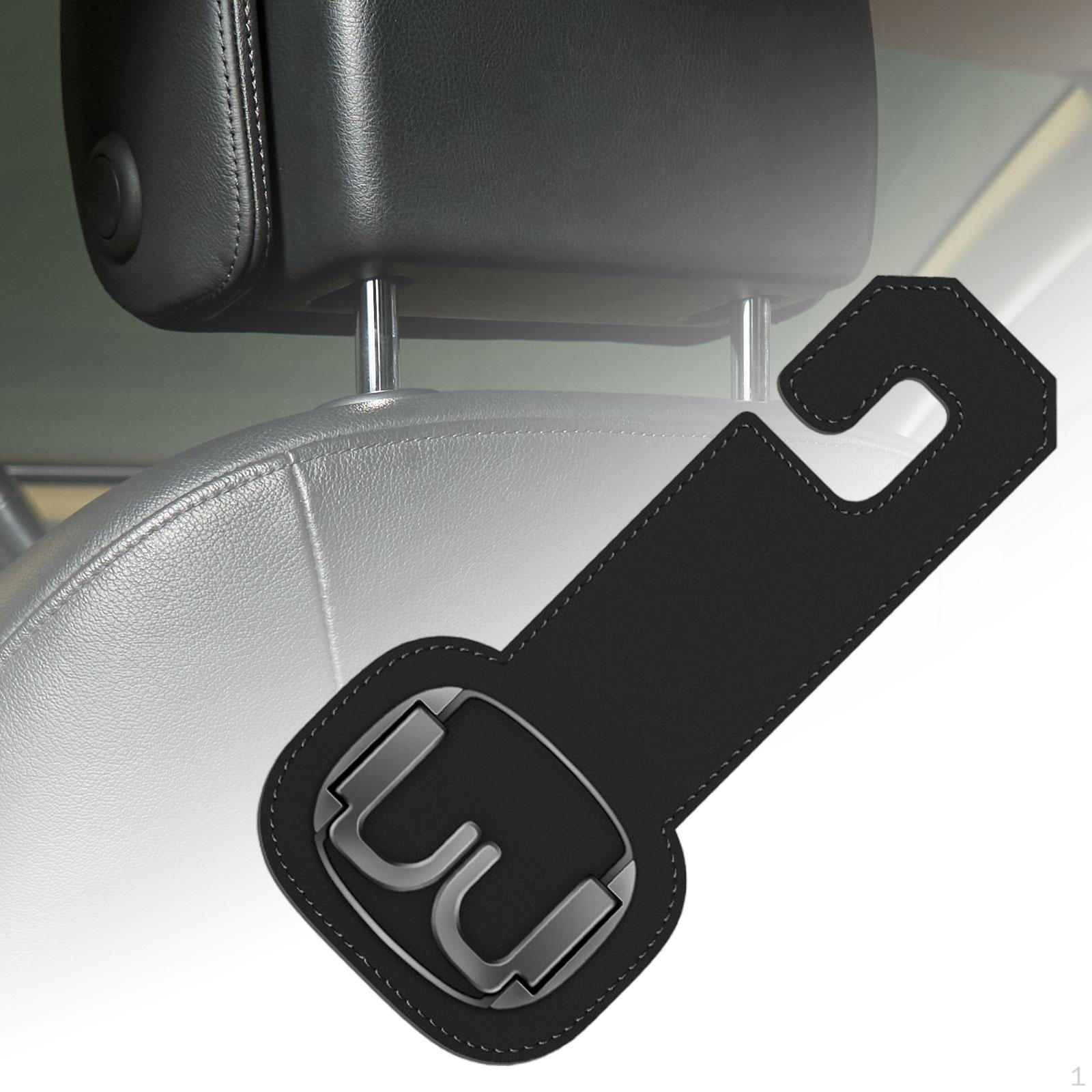 

Car Headrest Hook Organization Accessories Convenient Storage Hanger for чорний