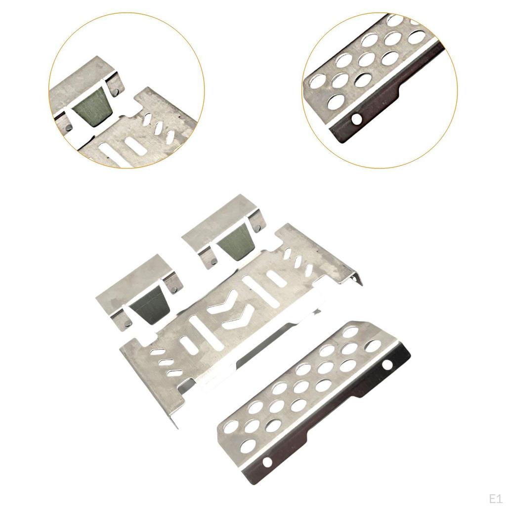 1/10 Chassis Skid Plate Accessory,Upgrade,DIY Professional Replacement Spare Part for Yk4106 Yk4107