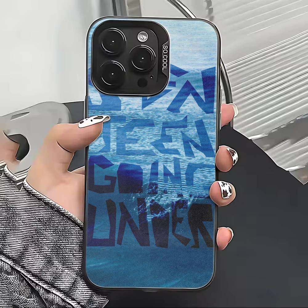 Singer S-Sam Fender  Phone Case For iPhone 17,16,15,14,13,12,11 Plus,Pro Max,XS,Colored Silver Plated Inside Cover
