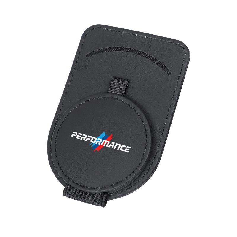 Car Sun Visor Glasses Holder Leather Eyeglasses Hanger Clip For BMW Performance E46 E60 E90 E39 E87 E36 E92 E70 E91 X3 X5 X1