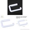 Abs Plastic Wall Mount Toilet Paper Holder With Mirror Finish For Bathroom Storage