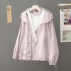 Women Sunscreen Coat Loose Large Size Breathable Sun-Protective Clothing Jacket Fashion Outdoor Thin Quick-Drying Top Female