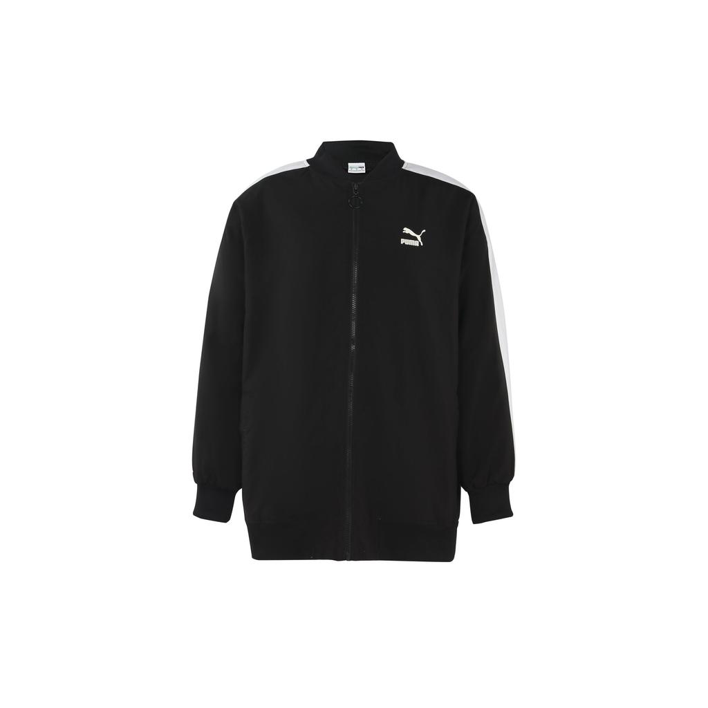 PUMA Classics Bomber Jackets Women's Black Baseball Collar Thickened Other 530275-01