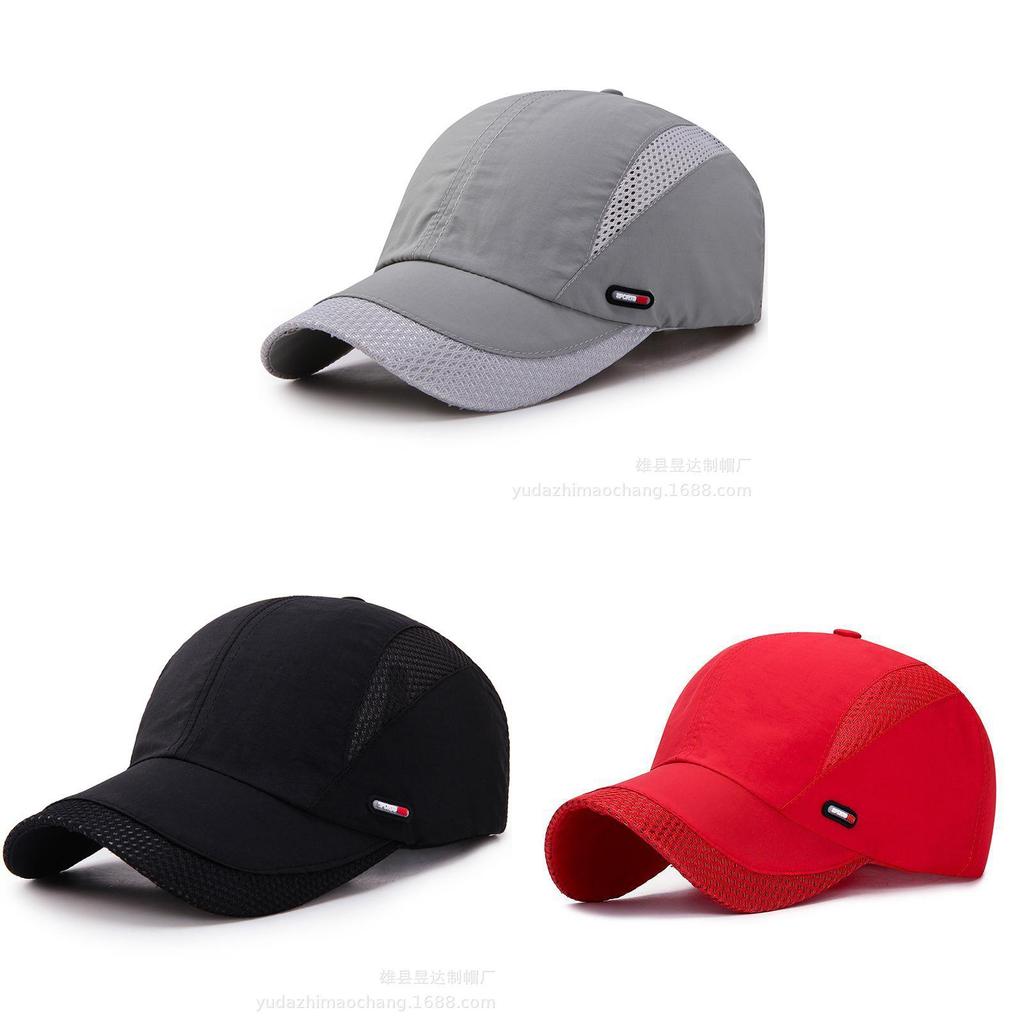 Modern Summer Baseball Cap With Breathable Polyester For Mens Outdoor Sun Protection