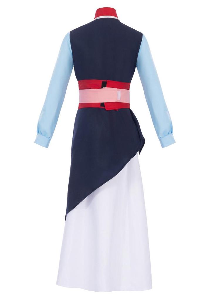 Mulan Children's Live-Action Cosplay Costume - Tomboy Performance Role-Playing Outfit