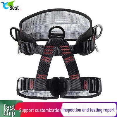 High-Altitude Safety Harness: Fall Protection Electrician Belt with Waist Support for Outdoor Rescue & Rappelling