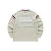 FILA X MIHARA YASUHIRO Collaboration American Retro Color Block Striped Letter Print Sports Casual Crew Neck Long Sleeve T-Shirt F11M213206F-BG