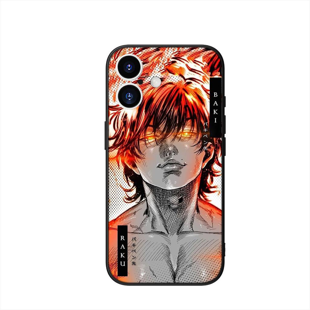 Baki Cartoon Hanma Phone Cover Case for Xiaomi Redmi 15C 15 A4 A5 9A 9T 10A 10C 9C NFC 14C Note 11 9 10 Pro 8T Casing