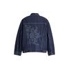 Levis Loose Casual Long Sleeve Denim Jacket Women Jackets Denim-Blue 84757-0002