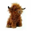 25cm Lifelike Fluffy Wild Yak Plush Toys Lovely Cattle Dolls Stuffed Soft Animal Toy Cute Room Decor Birthday Gift for Children