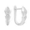 Silver Earrings with Cubic Zirkonia (2174929)