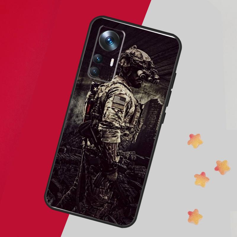 Military Army Special Forces Case For Xiaomi 15 Ultra 13 14 11T 12T 13T 14T Pro Cover For POCO F7 F6 F5 X3 X5 X6 X7 Pro