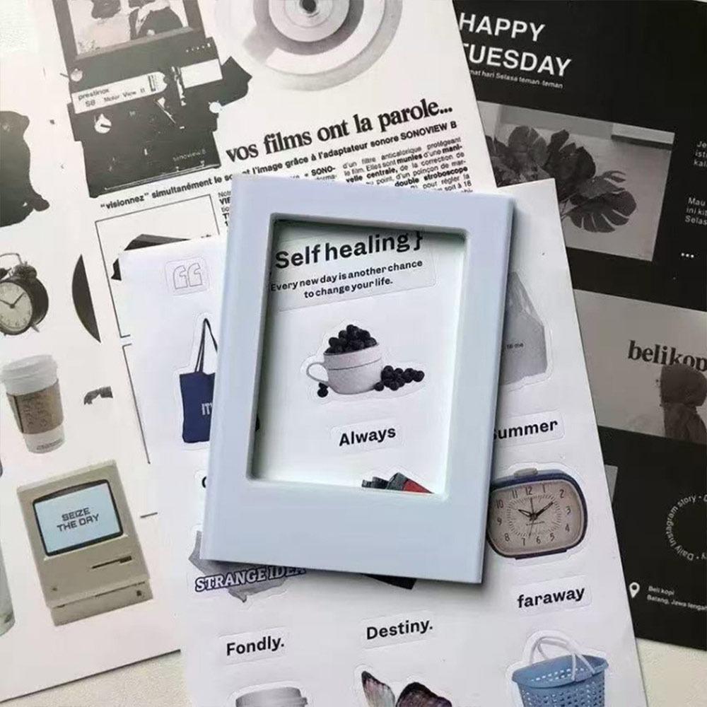 3 inches Instant Camera Photo Frame Magnetic Picture Display Holder  for Home Decoration