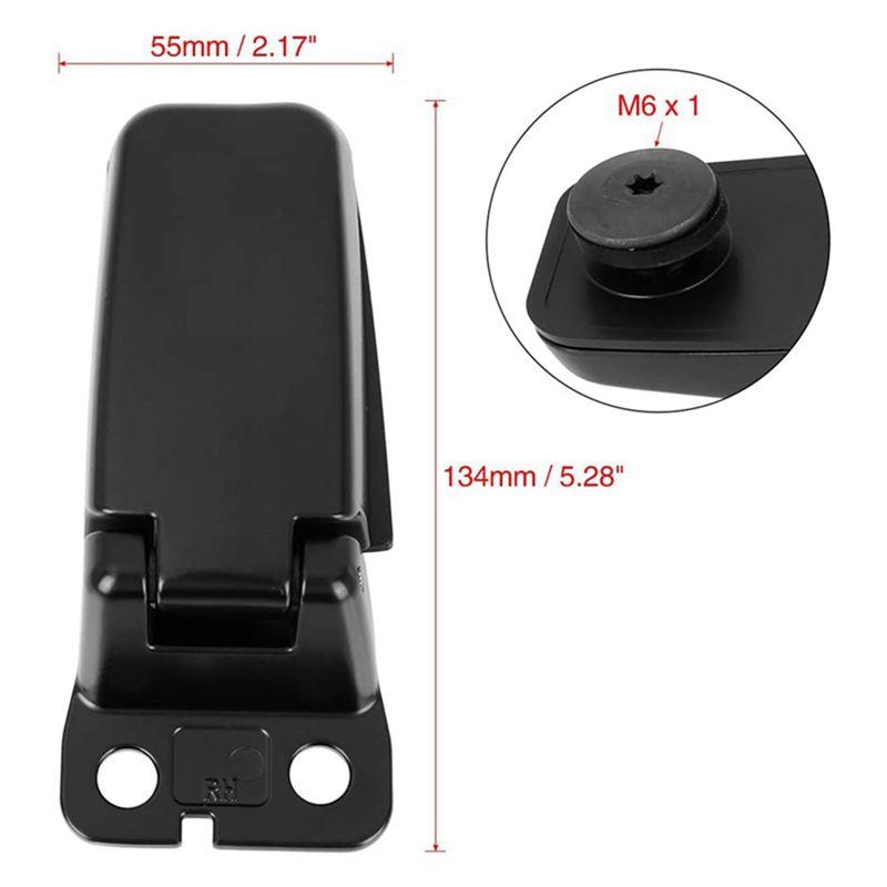 NEW-1 Set Left & Right Rear Tailgate Hinges Window Glass Hinges For Nissan Armada 2004-2015 Infiniti QX56 90320-7S000