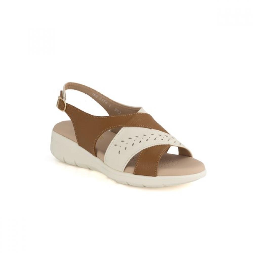 Vainer Women Comfort Lightweight Sandals Ivory 174a0v1iv 225