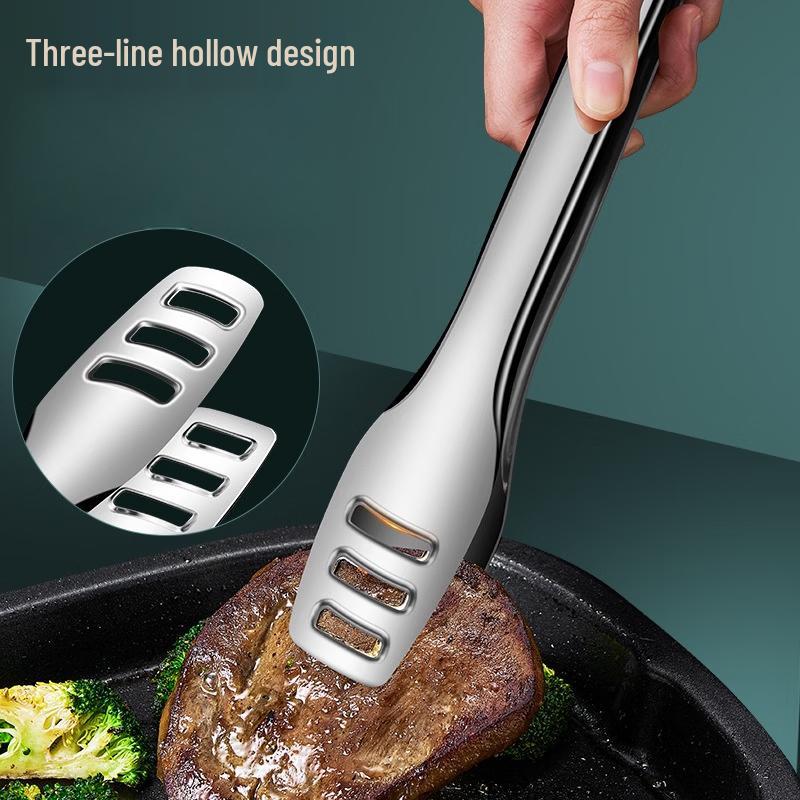 

2-Piece 316 Stainless Steel Anti-Scald Food Tongs