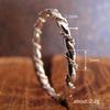 Xiaomi Huitan Metal Silver Color Twist Design Finger Ring for Women Daily Wear Fashionable Versatile Female Rings Statement Jewelry