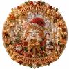 100pcs Acrylic Christmas Hanging Ornament High Transparency Christmas DIY Sun Catcher  Home Decor