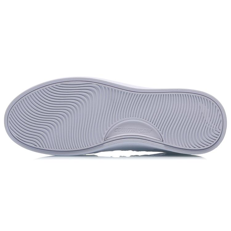 Li Ning CF Tracing Houcheng Smoke Cloud Slip Resistant, Abrasion Resistant, Lightweight Mid top Skateboard Shoes Men's AGCR167-1