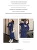Korean Style Autumn Plus Size Slimming Hooded Sweatshirt and Skirt Two-Piece Set for Women