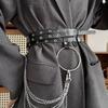 JK PU Leather Belt Extended Dress Waist Chain Fashion Women Waist Belt  Girls