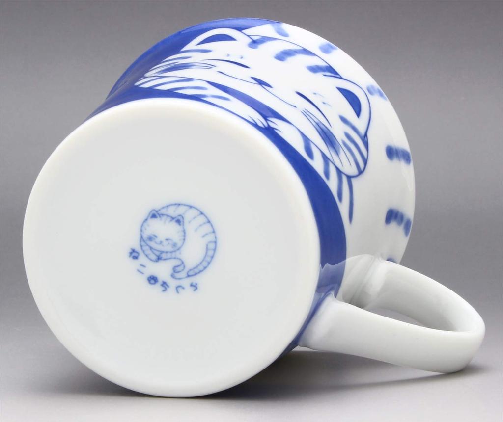 Mino Ware Lightweight Mug, Tiger Design, 131-1642