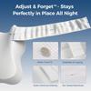 Knee Pillow, Memory Foam Sofa Pillow for Side Sleeping, Between Legs Pillow for Relief Sciatica Hip Lower Back Pain,