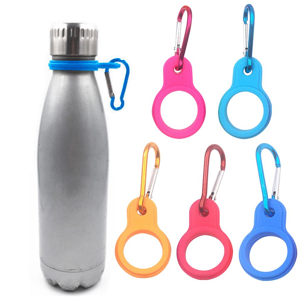 Climbing Water Bottle Holder Carabiner Running Outdoor Sport Kettle Buckle Hook Water Bottle Clip Hang Buckle Holder Tool