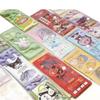 Cute Cartoon Student Ruler Set: Transparent 20cm Straight Ruler, Triangle Ruler, Protractor - 4 Pieces