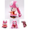 Super Mario Plush Toy Pink Mushroom Sister Soft Cuddly Limited Edition