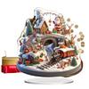 Santa Claus Tabletop Decoration With Base 2D Acrylic Christmas Ornaments 2026 Xmas Navidad Party Supplies