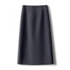2025 Women's High Waist Slimming Midi Skirt - Spring/Autumn Bodycon with Slit