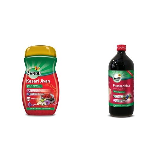 Zandu Kesari Jivan – Ayurvedic Immunity Booster for Adults and Elders, Builds Energy, Strength & Stamina, Strengthens Bones, Enriched Revitalize