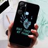 For Infinix Hot 12 Pro Case Black Cover Lion Wolf Silicone Soft Back Cases For Infinix Hot 12i Hot12 Pro / Hot 20 5G Case Shell
