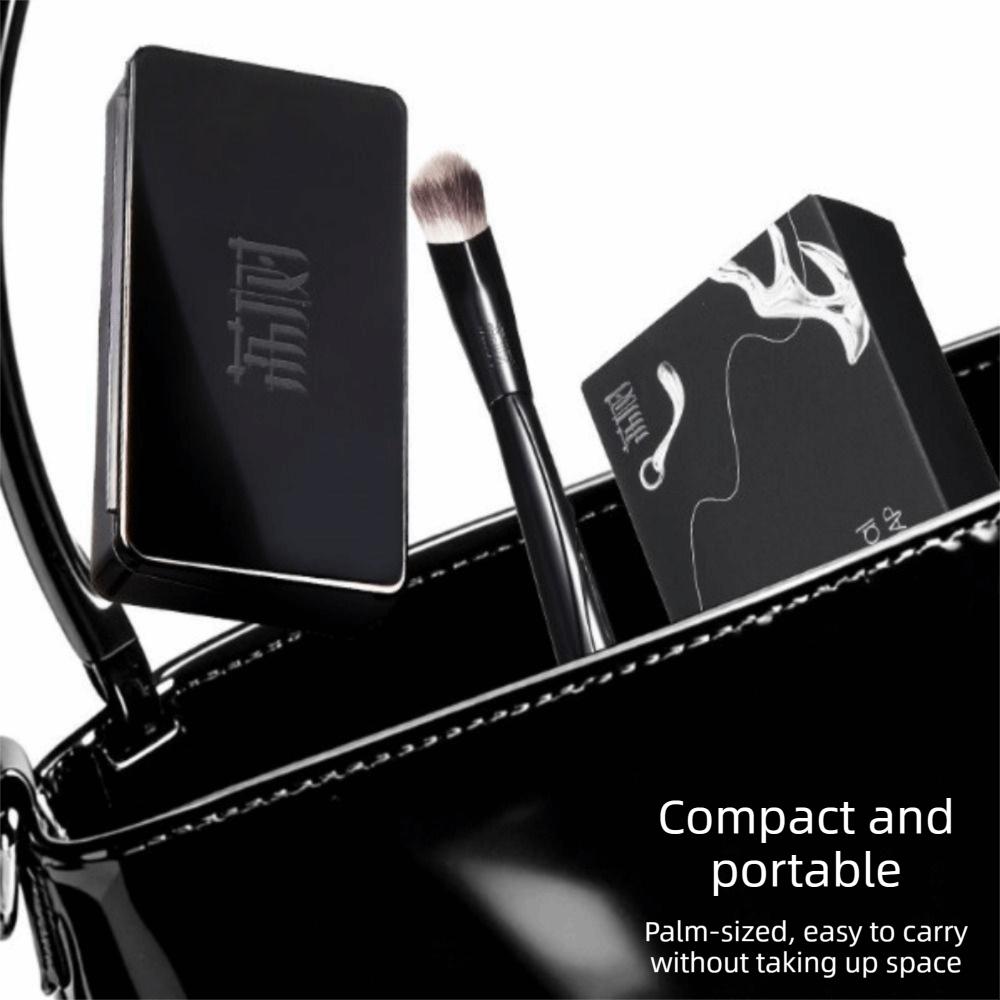 Mini Makeup Brush Washboard Square Puff Cleaner Make Up Tool Brush Cleaning Mat  Cosmetic Storage