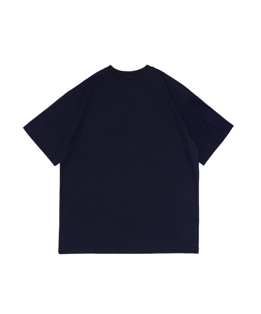 Wogseuaenko Light Cool Packing Short Sleeve T-Shirt (Navy)