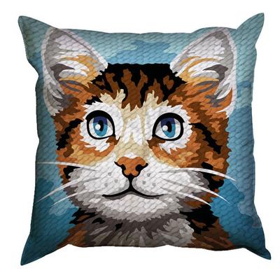 Cat Canvas Cushion Kit - SE1903.212