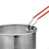 Deep Fry Basket with Ergonomic Long Handle Portable French Fries Chicken Frying for Steak