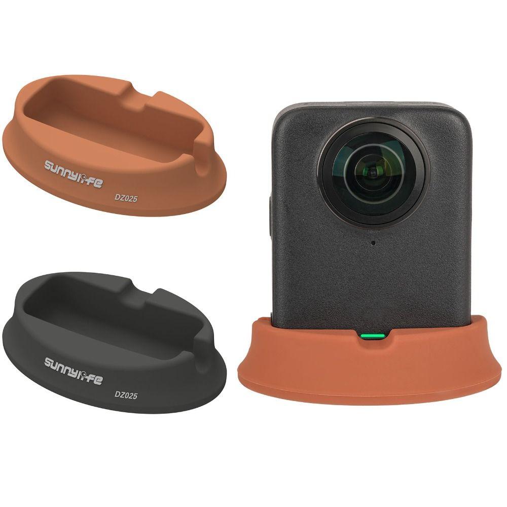 Fixed Desktop Base Silicone Car Mount Bracket for DJI Osmo 360 Action Camera Accessories