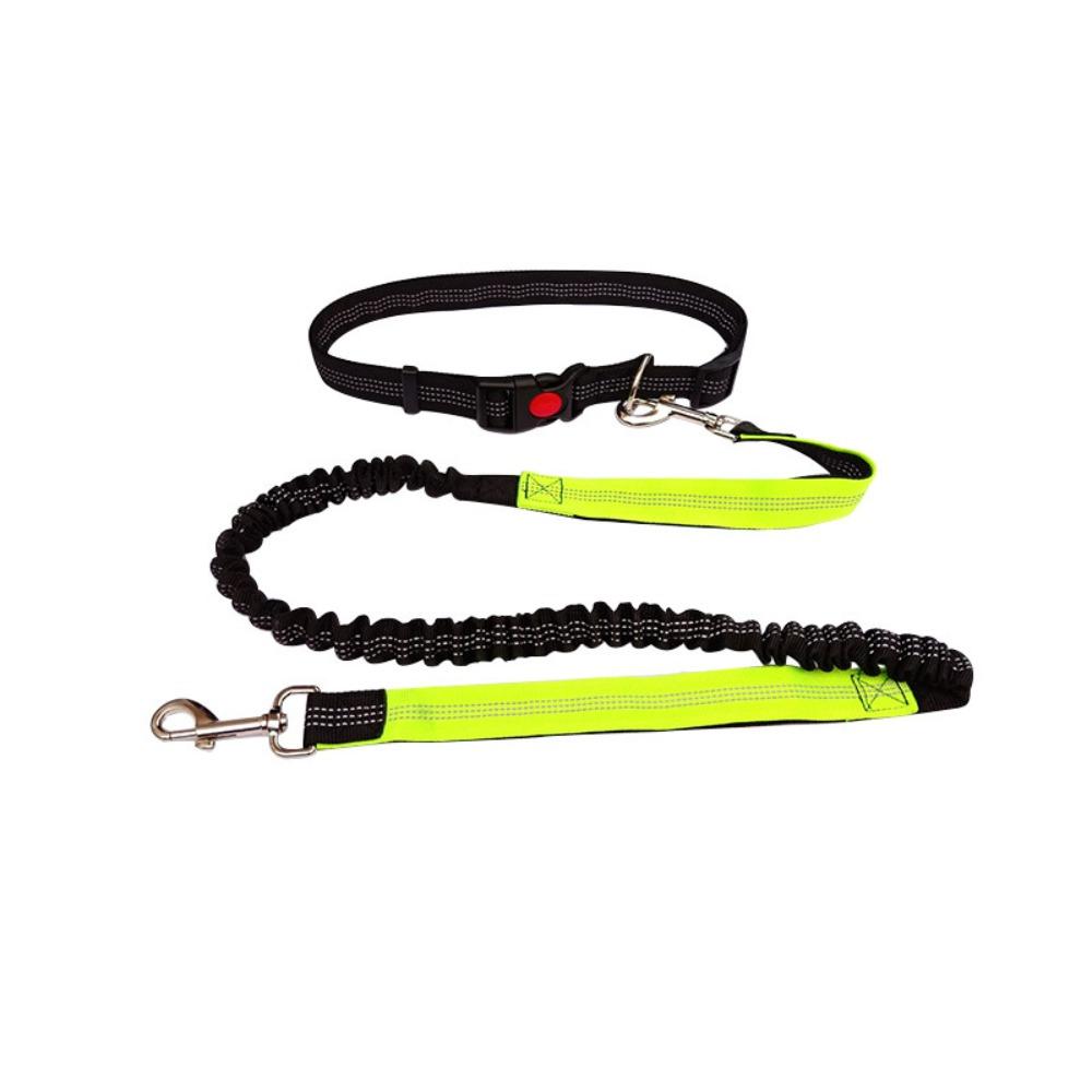 Double Stretch Running Dog Leash Reflective Dog Traction Rope Pet Walking Leash  for Dogs Cats