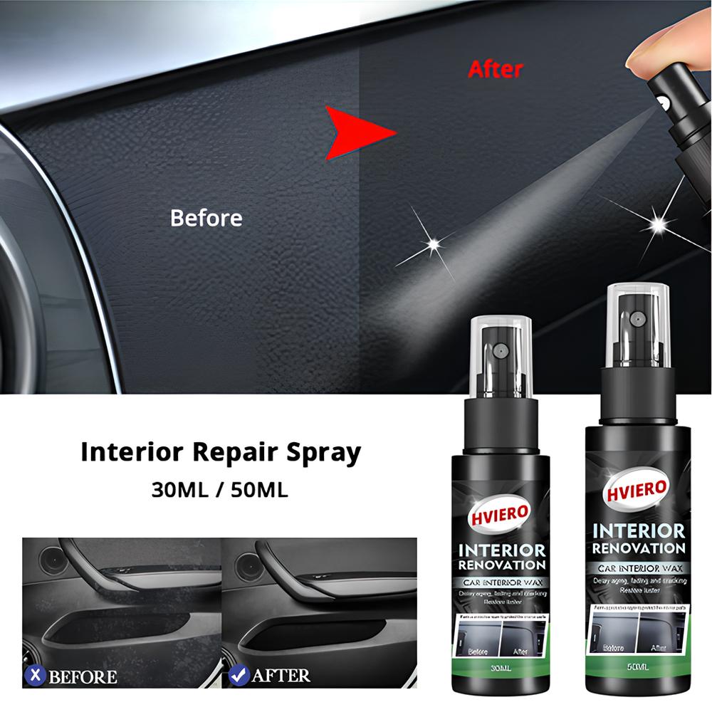 Eelhoe Plastic Restore Agent for Home Car Interior Part Paint Polish Retreading Auto Refurbishing Maintenance Wash Accessories