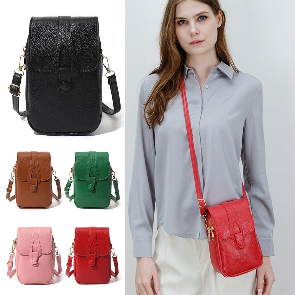 

Сумка PU Diagonal Bag Multicolor Сумка через плечо Fashion Messenger Bag коричневый