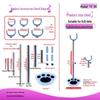 Cute Cartoon Cat Paw Adjustable Doll Stand Display