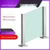 Stainless Steel No-Drill Glass Stair Post - U-Channel Square Tube