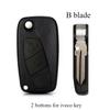 2 3 Bottons Car Key Fob Case Shell Housing for FIAT 500 Punto Stilo Ducato Panda Doblo Bravo for Iveco NAveco 2006 2007 2008