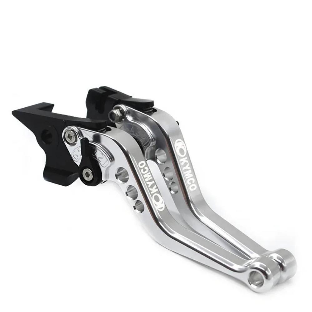 For Kymco XCITING 250 300 500 400 DOWNTOWN 200/300/350 Motorcycle Accessories Short Brake Clutch Levers Adjustable Handle Set