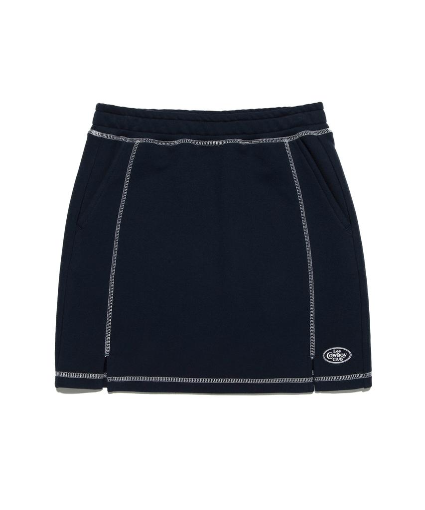 Lee Women'S Sweat Mini Skirt Navy